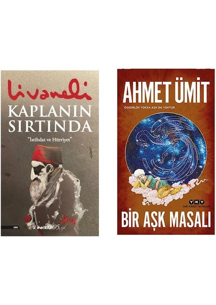 Kaplanın Sırtında ve Bir Aşk Masalı 2 Kitap Set Takım