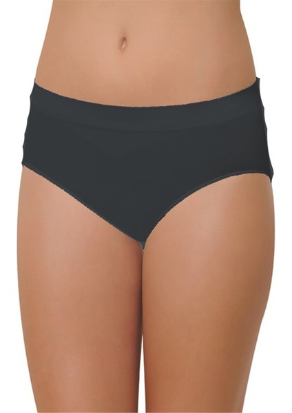 Kadın 2101016 Dikişsiz Slip Siyah