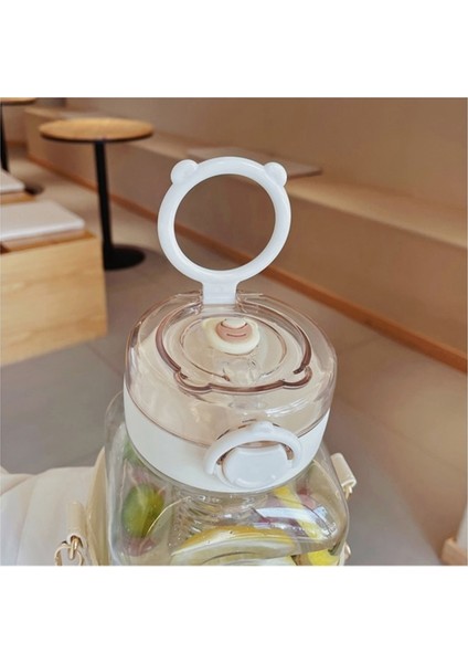 Infuser Tutucu ile Düz Spor Su Şişesi 1200 ml. (Yurt Dışından)