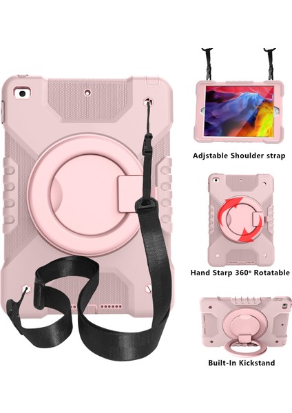 iPad Için Tablet Kılıfı - Pembe (Yurt Dışından)