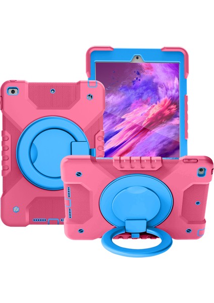 Xfashion iPad Için Tablet Kılıfı - Pembe / Mavi (Yurt Dışından)