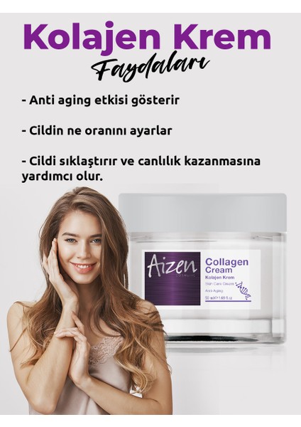 Cilt Bakım Kremi Collagen Cream 50 ml