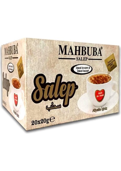 Sahlep (Salep) +Tarçınlı 20X20GR