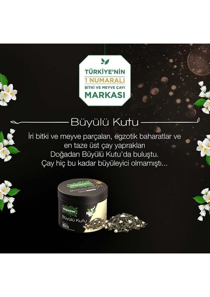 Doğ. Büyülü Kutu Yeşilçay Yasemin Çiçekleri, 60 gr