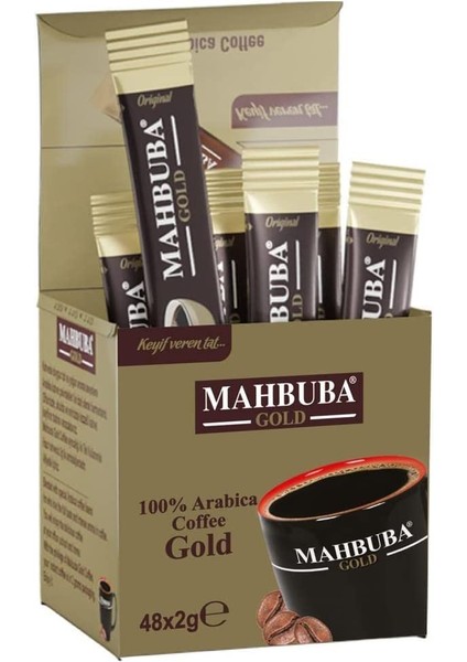 Coffee Hazır Gold Kahve Tam Kıvamında 48X2GR