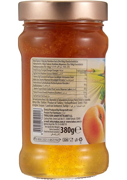 Kayısı Reçeli 380 gr