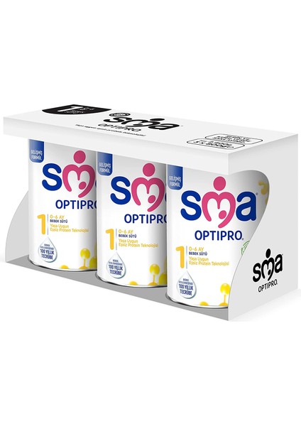 Optipro 1 Bebek Sütü (0-6 Ay, 800 gr x 3 Adet)