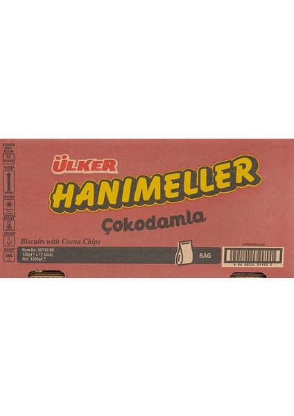 Hanımeller Çokodamla Poşet 150G X12 Adet