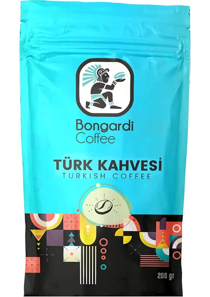 Bongardi Coffee Türk Kahvesi Orta Yumuşak Öğütülmüş, 250 gr