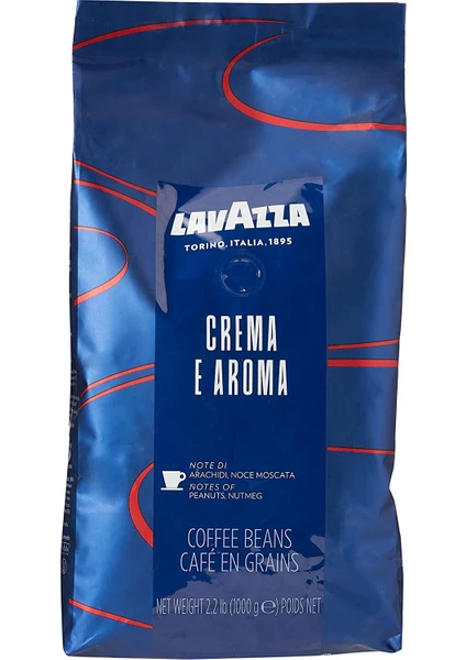 Espresso Crema E Aroma Çekirdek Kahve 1000 gr