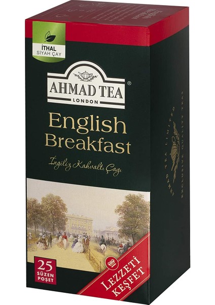 Ahmad Tea English Breakfast Bardak Poşet Çay (25'li)