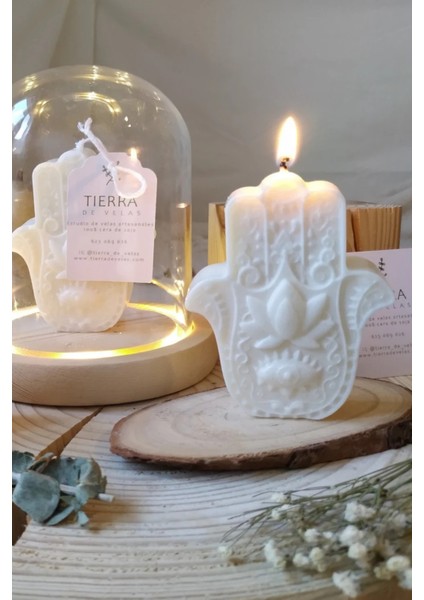 Fatmanın Eli Kokulu Mum - Hamsa Kokulu Vegan Soya Wax Mumu modelleri