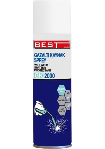 GK2000 Gazaltı Kaynak Spreyi 400ML