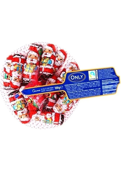 Noel Baba Sütlü Çikolata 100 gr