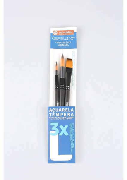 Talens 3'lü Suluboya Fırça Seti (Large) fırsatları