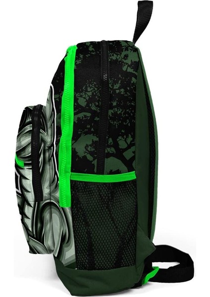 Kids Dört Bölmeli Siyah Koyu Yeşil 23725 fiyatları