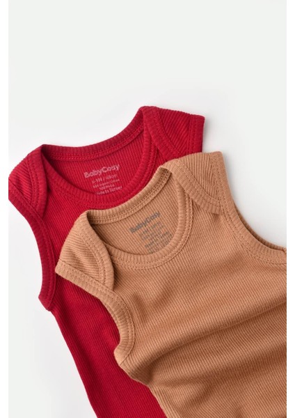 Babycosy Modal 2 Li Askılı Bebek Badi - Bebek Body - CSYM11111 - Rebebe fiyatları
