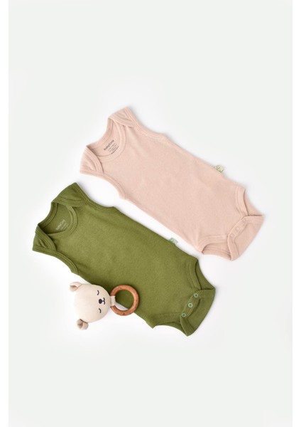 Babycosy Modal 2 Li Askılı Bebek Badi - Bebek Body - CSYM11112 - Rebebe