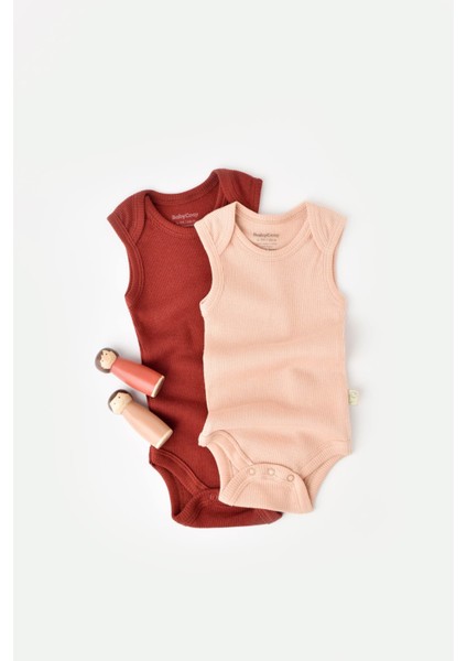 Babycosy Modal 2 Li Askılı Bebek Badi - Bebek Body - CSYM11113 - Rebebe