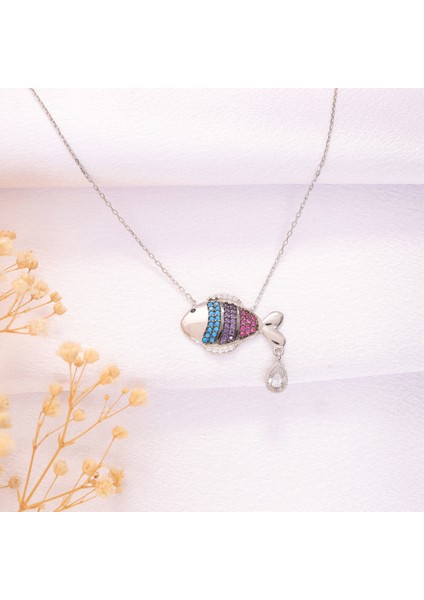 925 Ayar Gümüş Balık Kolye fırsatları