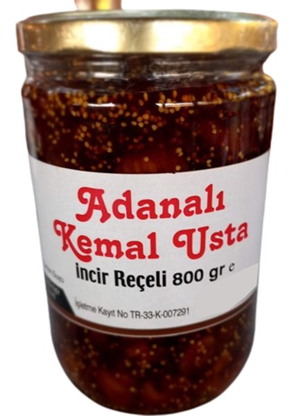 Adanalı Kemal Usta İncir Reçeli  800 gr