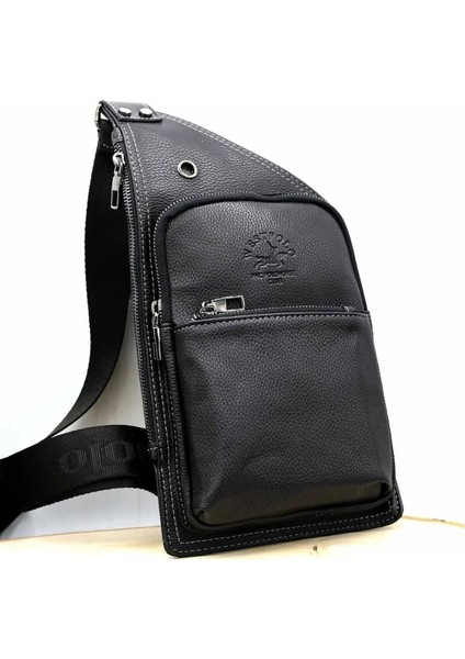 Siyah Erkek Omuz Çantası