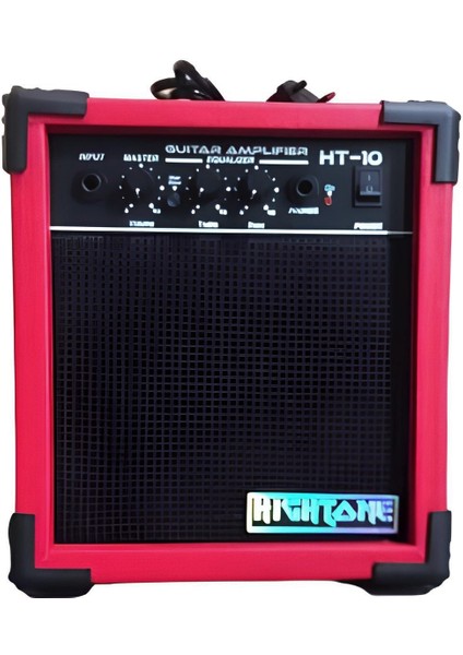 High Tone Ht-10 10 W Elektro Gitar Amfisi (Kırmızı)