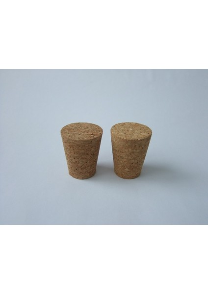 Mantar Kapak Yağ Şişesi 2 Adet (35MMX27MM H40MM)
