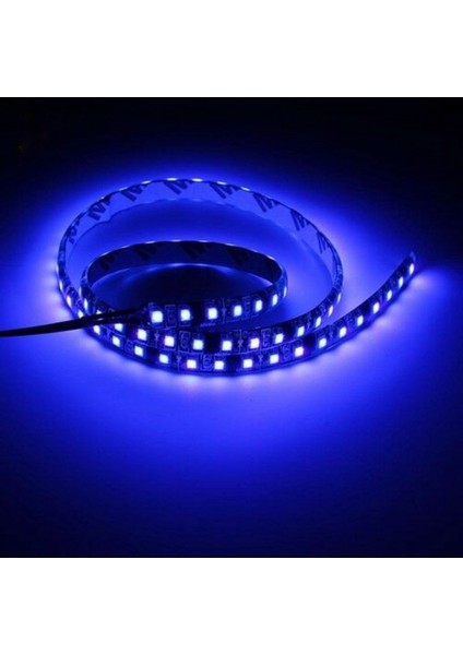 12V UV Şerit Led Üç Çipli 5050 SMD M/60 Dış Mekan Black Light 1 Mt. Ultraviyole