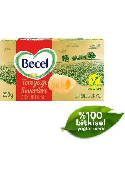 Tereyağı Severlere Bitkisel Sürülebilir Yağ 250 G