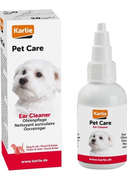 Kedi ve Köpek Kulak Temizleme Solüsyonu 50 ml