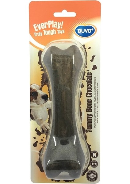 Çikolata Aromalı Sert Kemik Köpek Oyuncağı 18,5cm 230G fiyatları