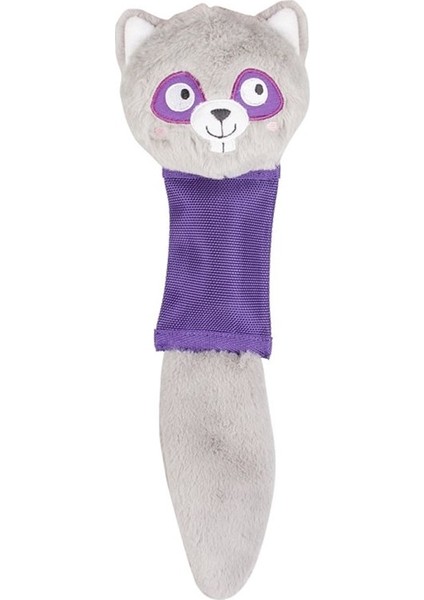 Sesli Sincap Isırma Yastığı Köpek Oyuncağı 42 cm