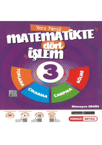 Kırmızı Beyaz Yayınlar 3.Sınıf Yeni Nesil Dört Işlem Matematik