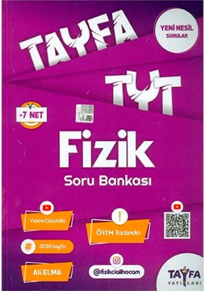 Tayfa Yayınları Tyt Fizik Soru Bankası