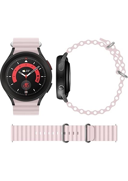 Amazfit Pace 1-2 Gtr Gtr 2 2e Lite 47MM Kordon Ocean Silikon Kordon 22MM modelleri