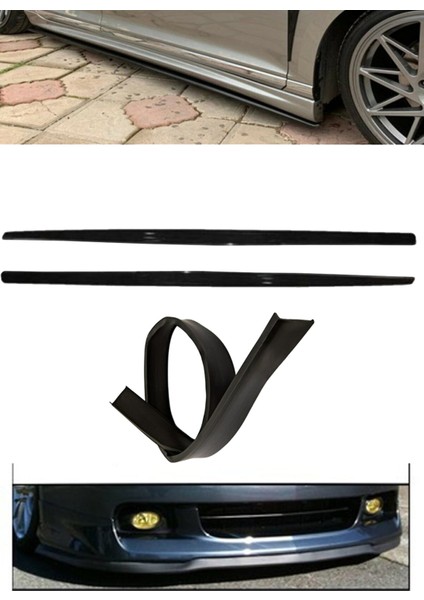 Lada 2110 Düz Yan Marşpiyel Eki Ve 7 Cm Ez Lip Set