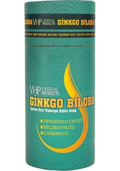 Ginkgo B İçeren Sıvı Gıda Takviyesi 100 ml