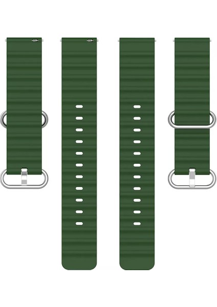 Amazfit Pace 1-2 Gtr Gtr 2 2e Lite 47MM Kordon Ocean Silikon Kordon 22MM modelleri