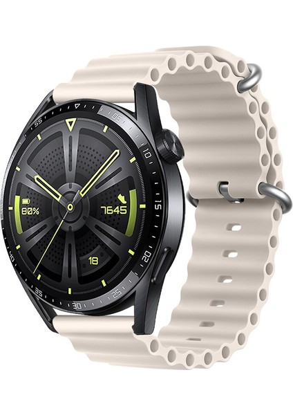 Samsung Galaxy Watch Gear S2 3 41 42 Active 2 40 44 mm Kordon Ocean Silikon Kordon 20MM