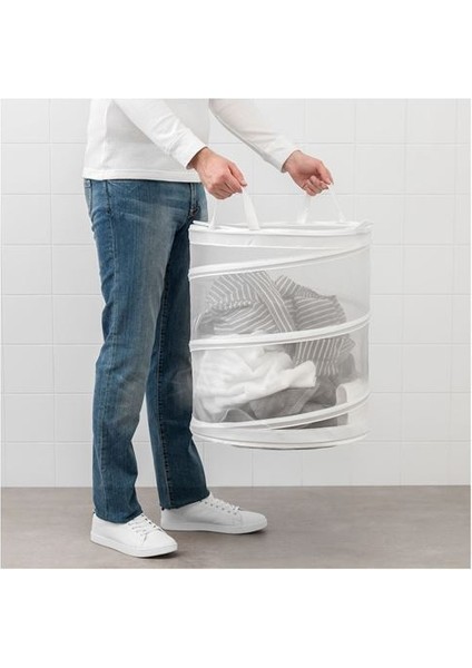 Çamaşır Sepeti Beyaz 79 Litre fırsatları