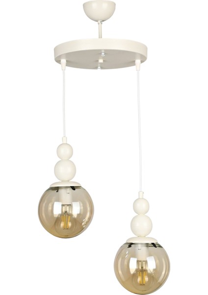 Holla 2'li Özel Tasarım Sarkıt Avize - Oturma Odası - Salon - Mutfak - Ofis