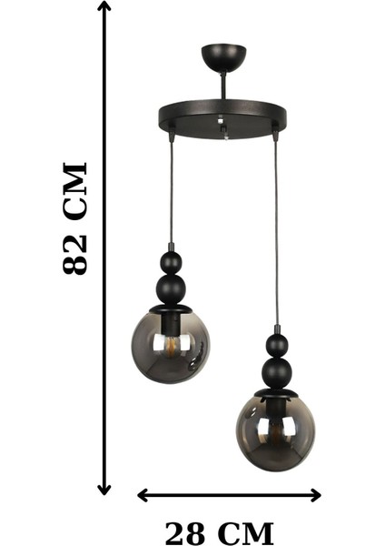 Holla 2'li Özel Tasarım Sarkıt Avize - Oturma Odası - Salon - Mutfak - Ofis fiyatları