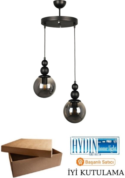 Holla 2'li Özel Tasarım Sarkıt Avize - Oturma Odası - Salon - Mutfak - Ofis modelleri