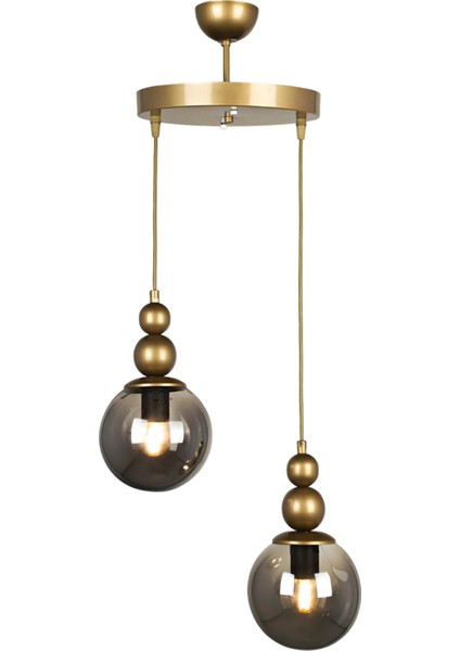 Holla 2'li Özel Tasarım Sarkıt Avize - Oturma Odası - Salon - Mutfak - Ofis