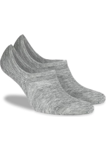 8'li Unisex Siyah ve Gri Sneaker Çorap
