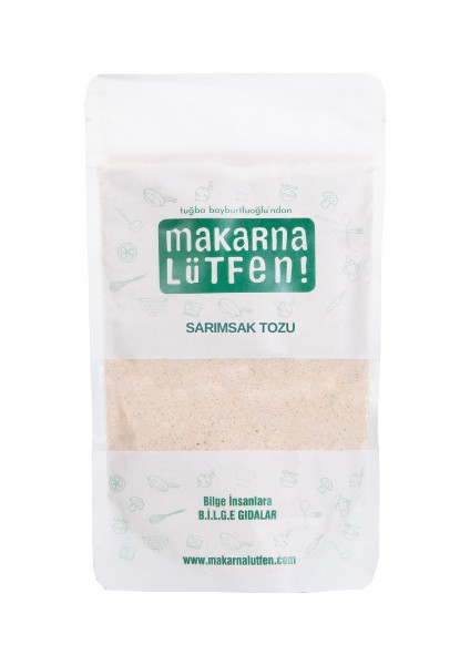 Makarna Lütfen Sarımsak Tozu (90 g-1 kg sarımsağa eşdeğer)