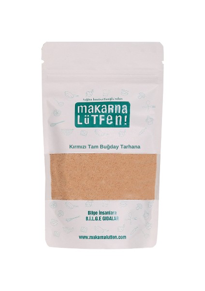 Kırmızı Tam Buğday Tarhana (+1 YAŞ-200 Gram)