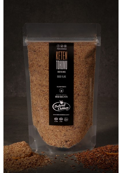 Keten Tohumu Öğütülmüş 100 gr Taze