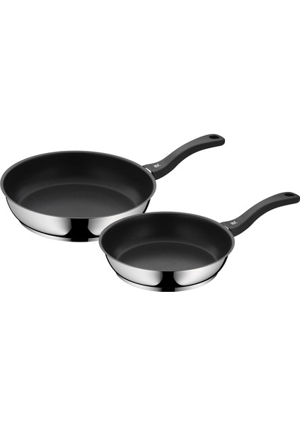 Devil Çelik Yapışmaz Tava Seti 24 cm + 28 cm